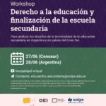 Workshop: Finalización de la Educación Secundaria