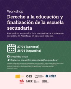 Workshop: Finalización de la Educación Secundaria