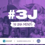 #NiUnaMenos, el lema de la convocatoria a la movilización del 3 de junio